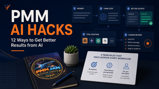 AI Hacks for Product Marketers part of PMM JAM